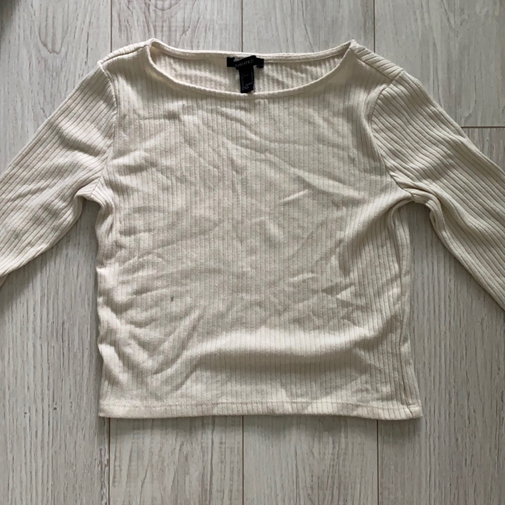 Forever 21 crop sweater top